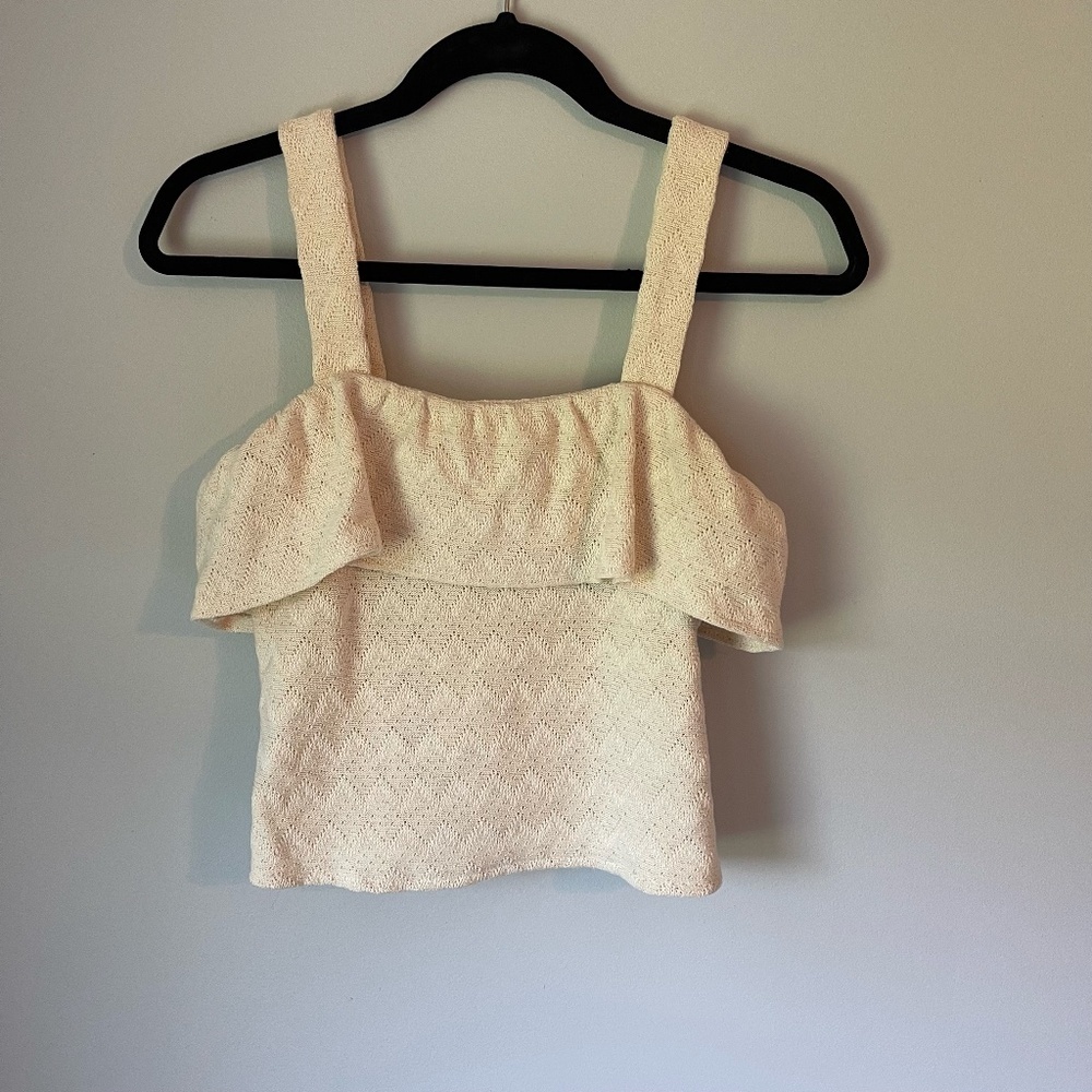 Madewell Ruffled Tank Top - Picture 3 of 4